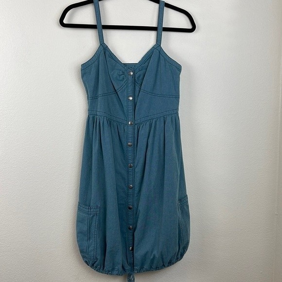 Zac Posen for Target Strap Dress with Pockets in teal color Size Small - Picture 4 of 9